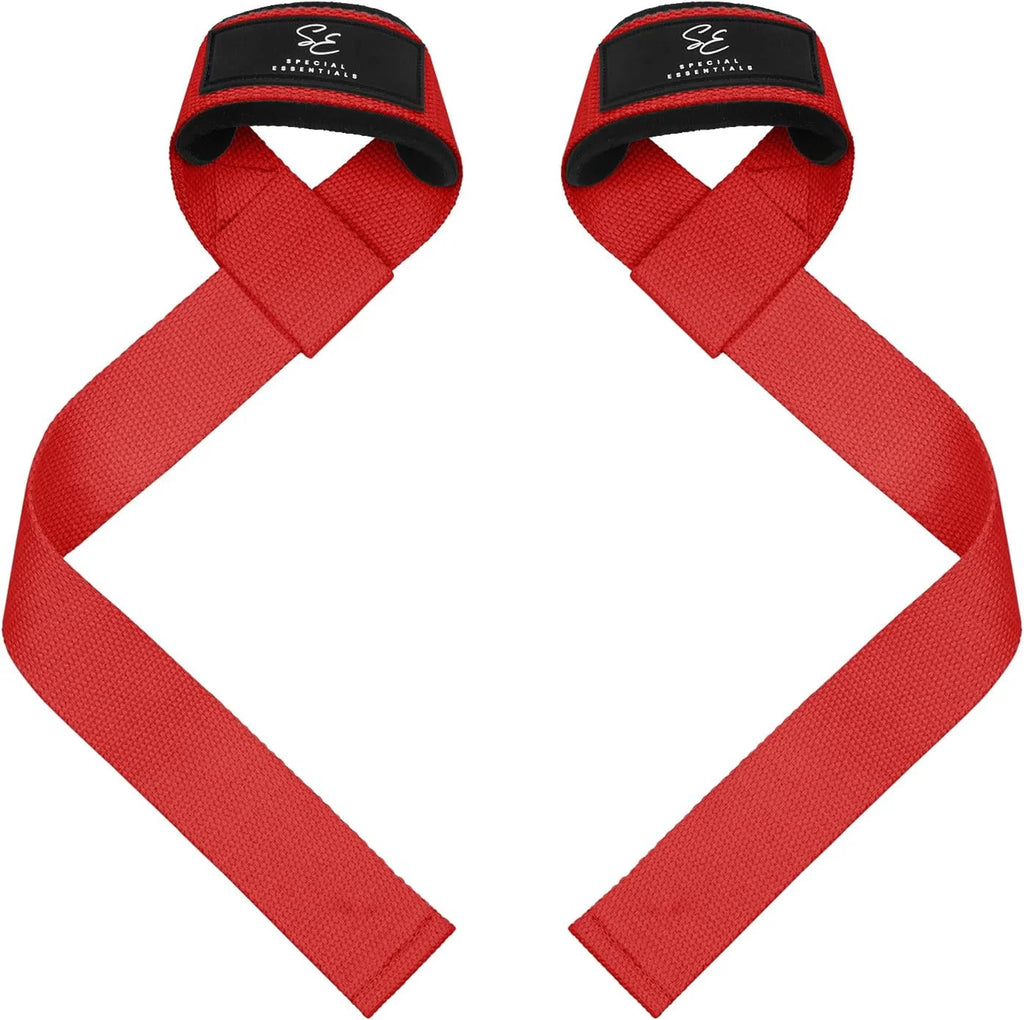 Weightlifting Wrist Straps – 2-Pack Adjustable Padded Neoprene Lifting Straps for Gym, for Men & Women
